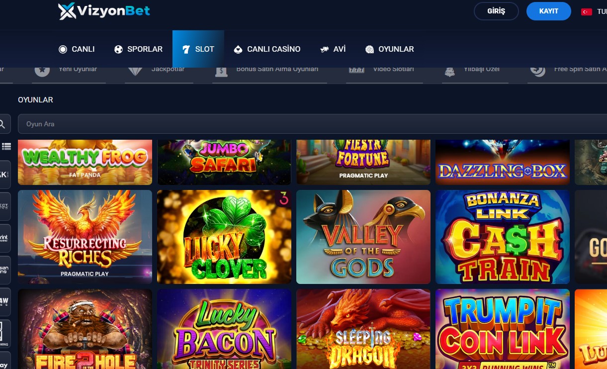 Vizyonbet Giriş Sayfası