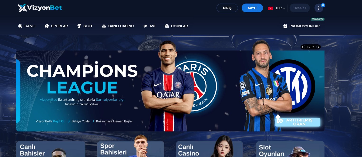 Vizyonbet Giriş
